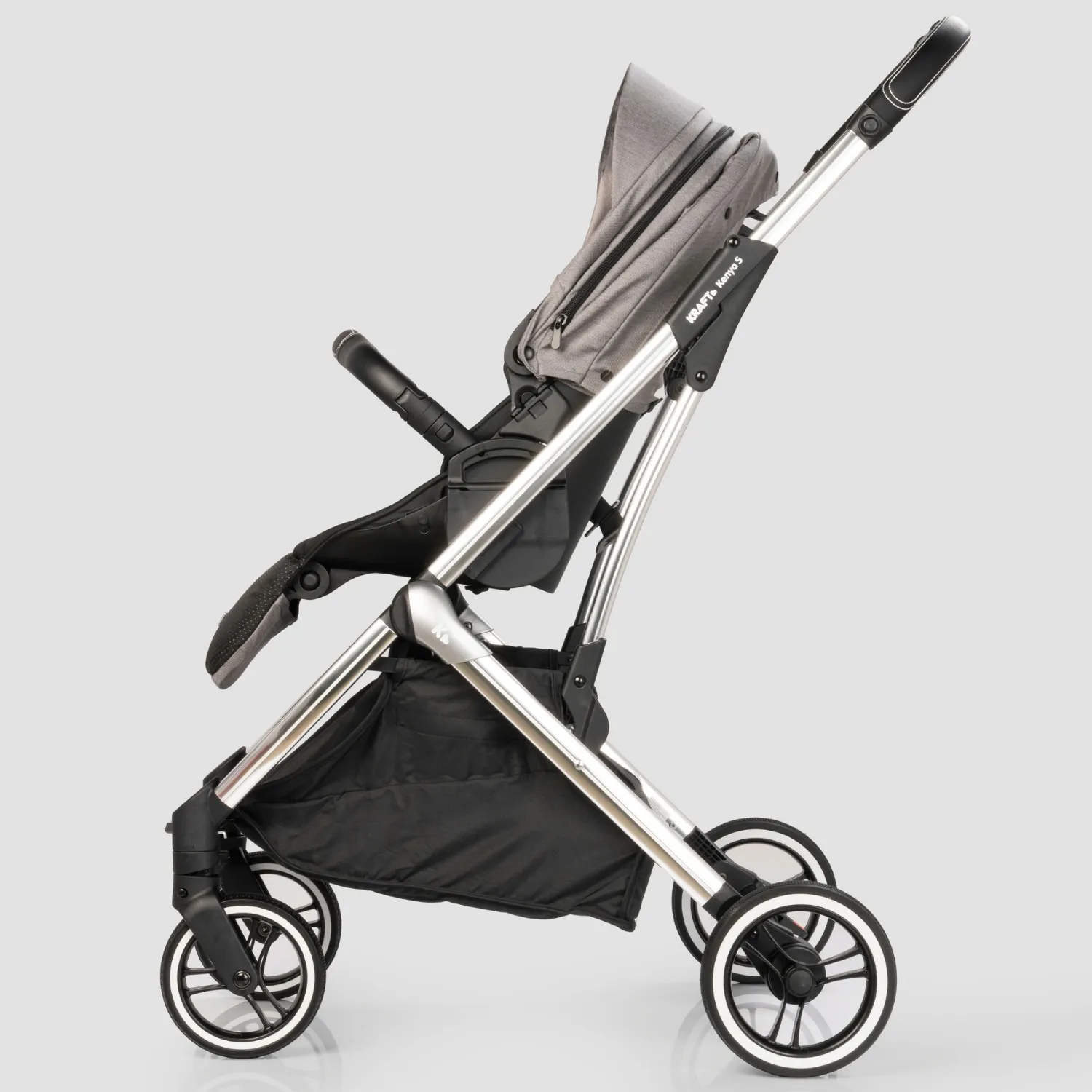 Kraft Kenya S Travel Sistem Bebek Arabası Grey