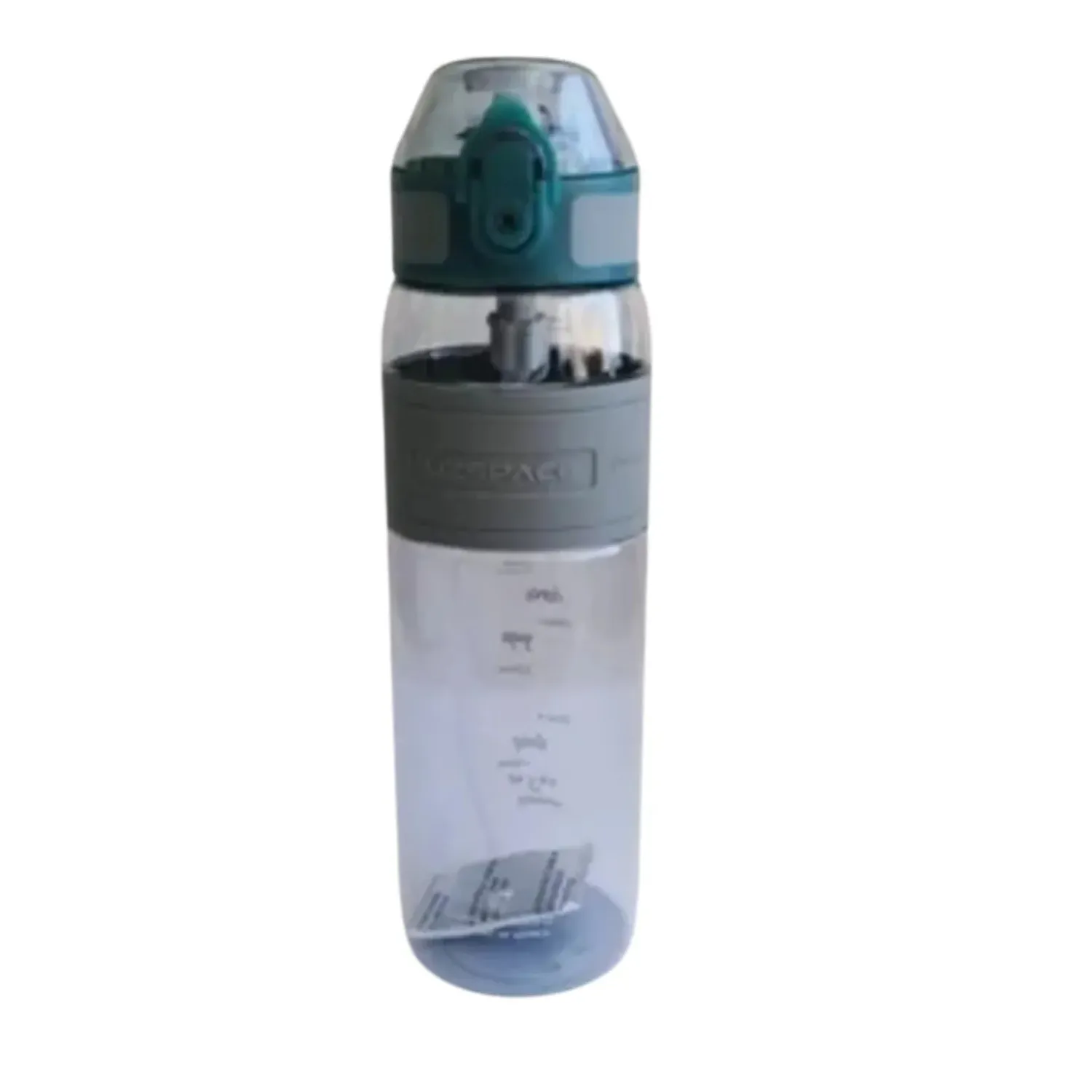 Uzspace Tritan Pipetli Suluk 600 ml Gri