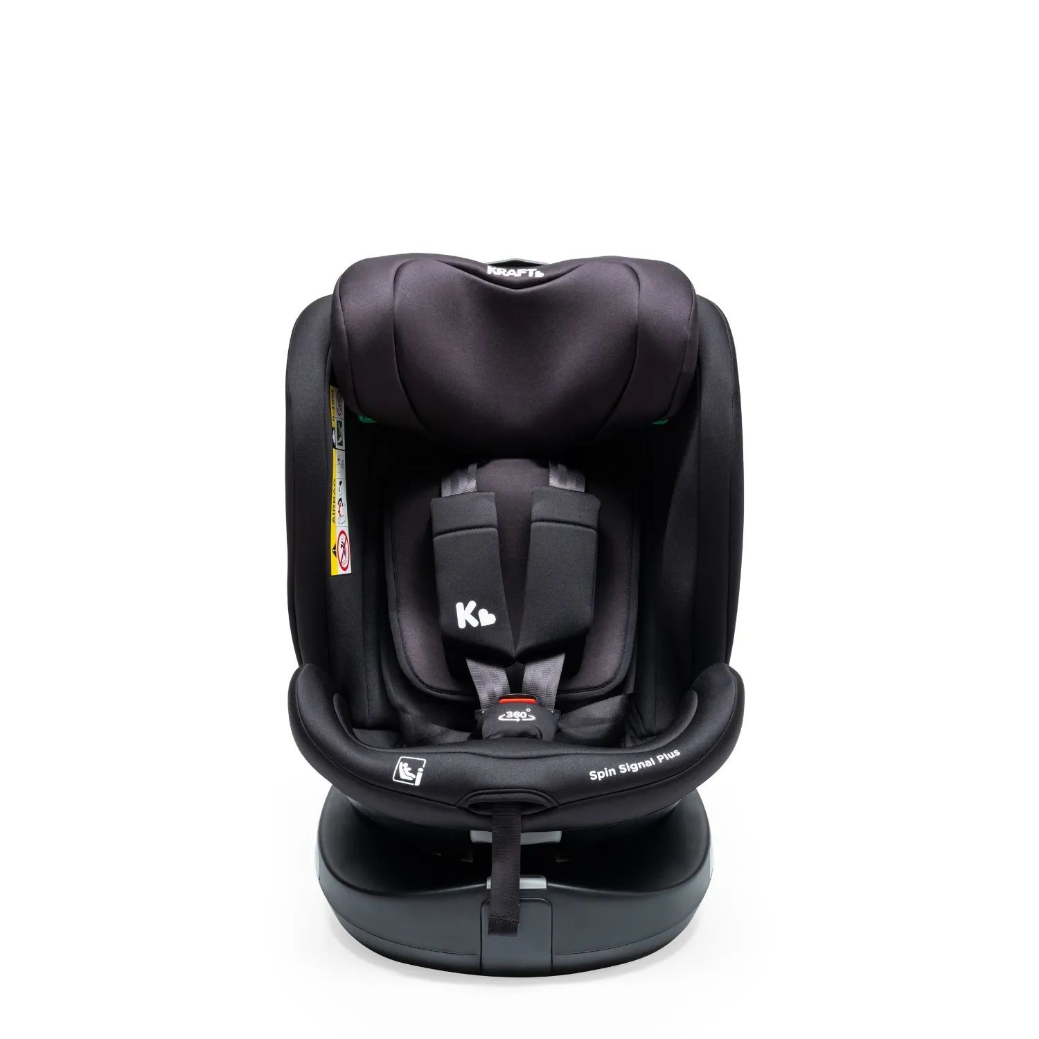 Kraft Spin Signal Plus Oto Koltuğu 0-36 Kg Black