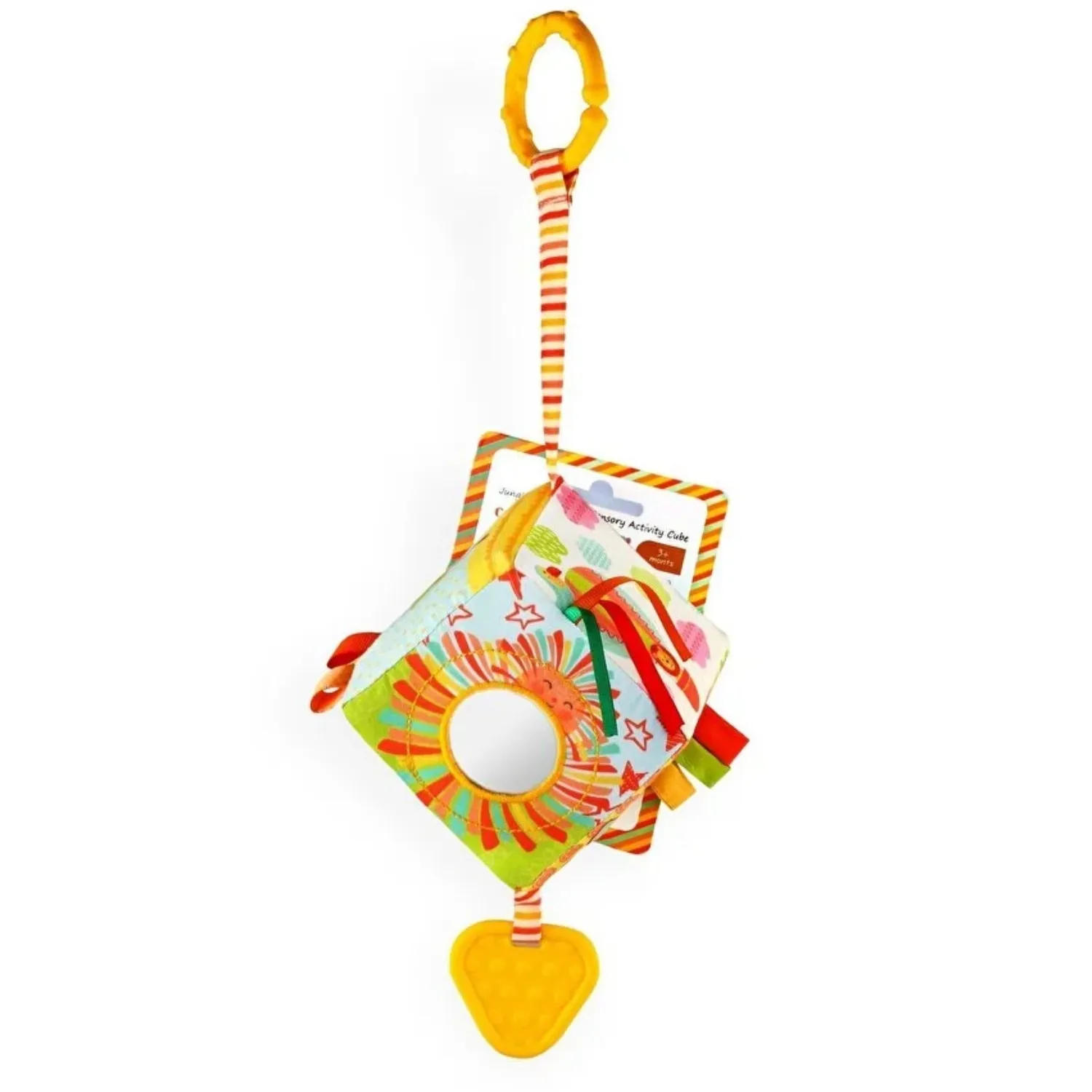 Carnival Baby&Kids Orman Arkadaşları Duyusal Yumuşak Askılı Aktivite Küpü 