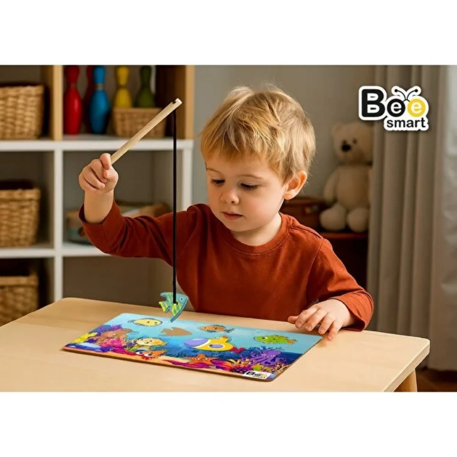 Bee Smart Puzzle Balık Tutma