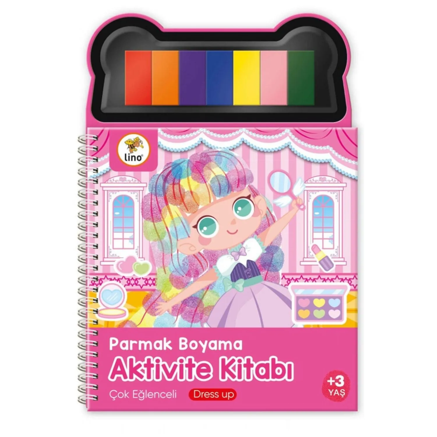 Lino Parmak Boyama Aktivite Kitabı Dress Up
