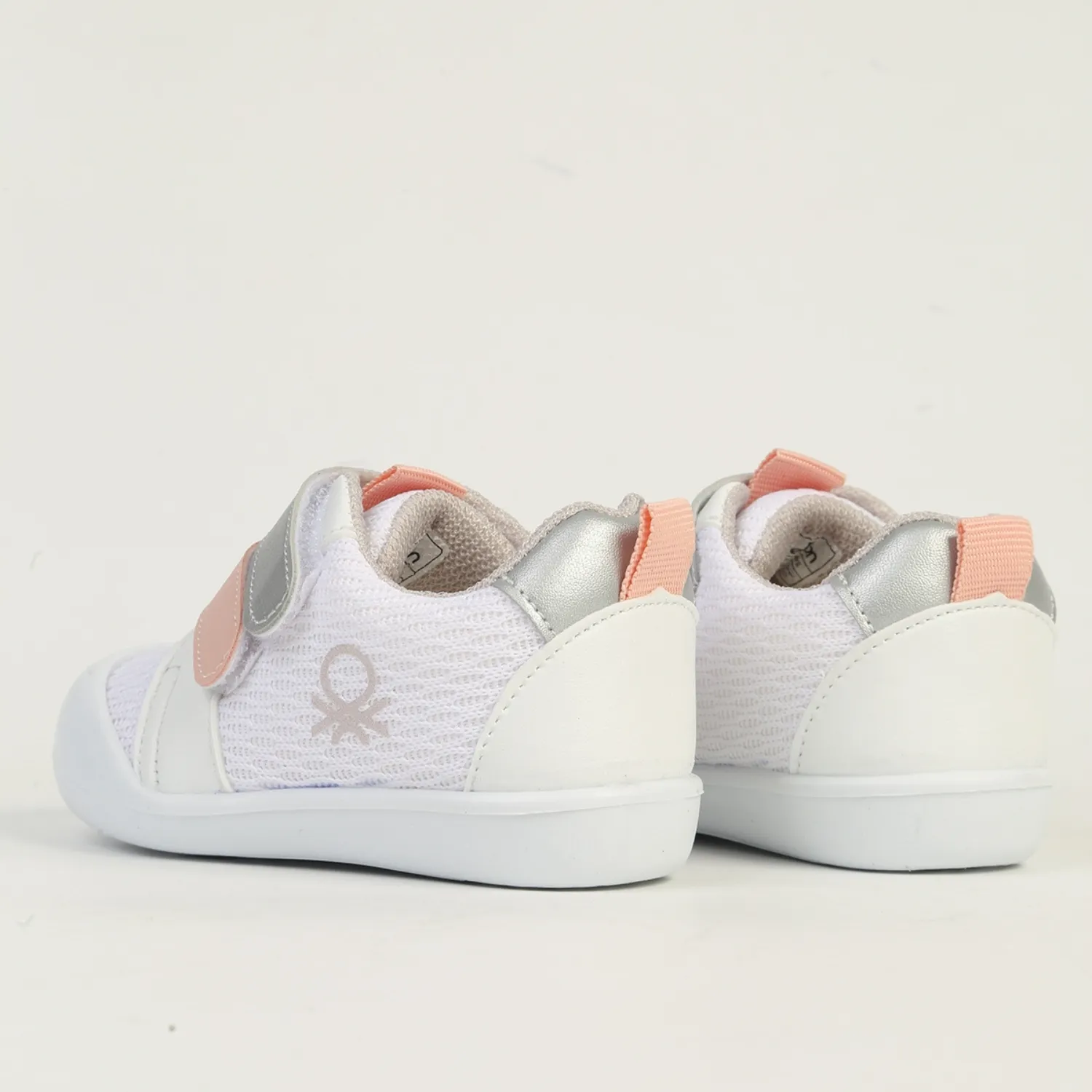 Benetton Sandalet Beyaz - Pudra