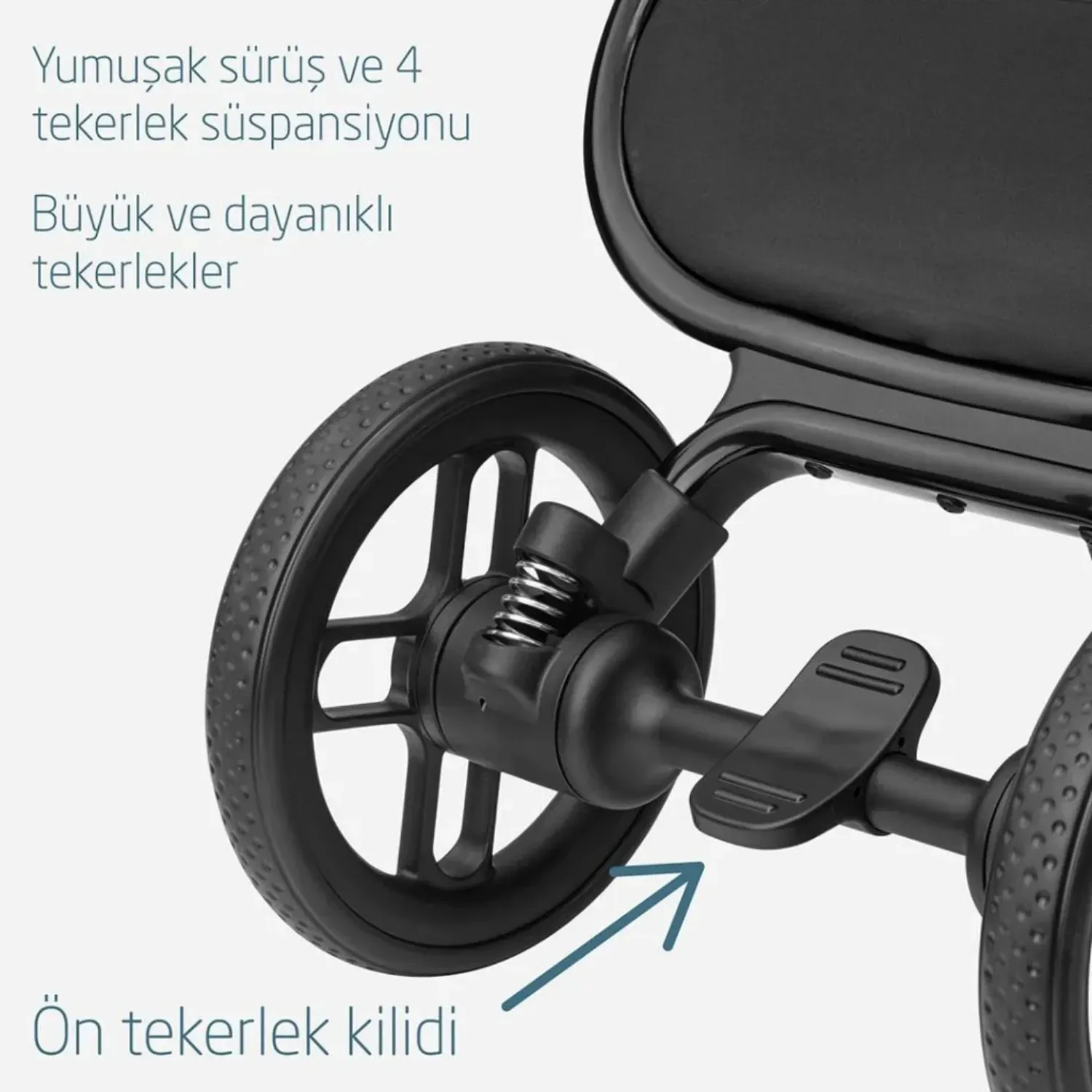 Maxi-Cosi Leona2 Pebble S Travel Sistem Bebek Arabası Twillic Graphite