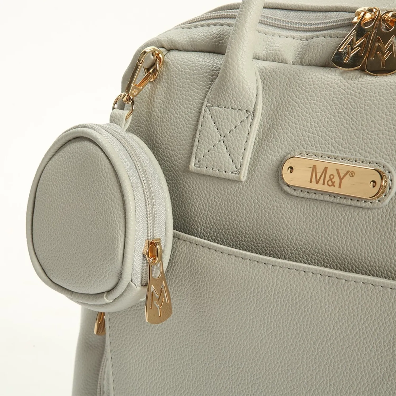 M&Y Collection Maia Anne Bebek Bakım Çantası Gri