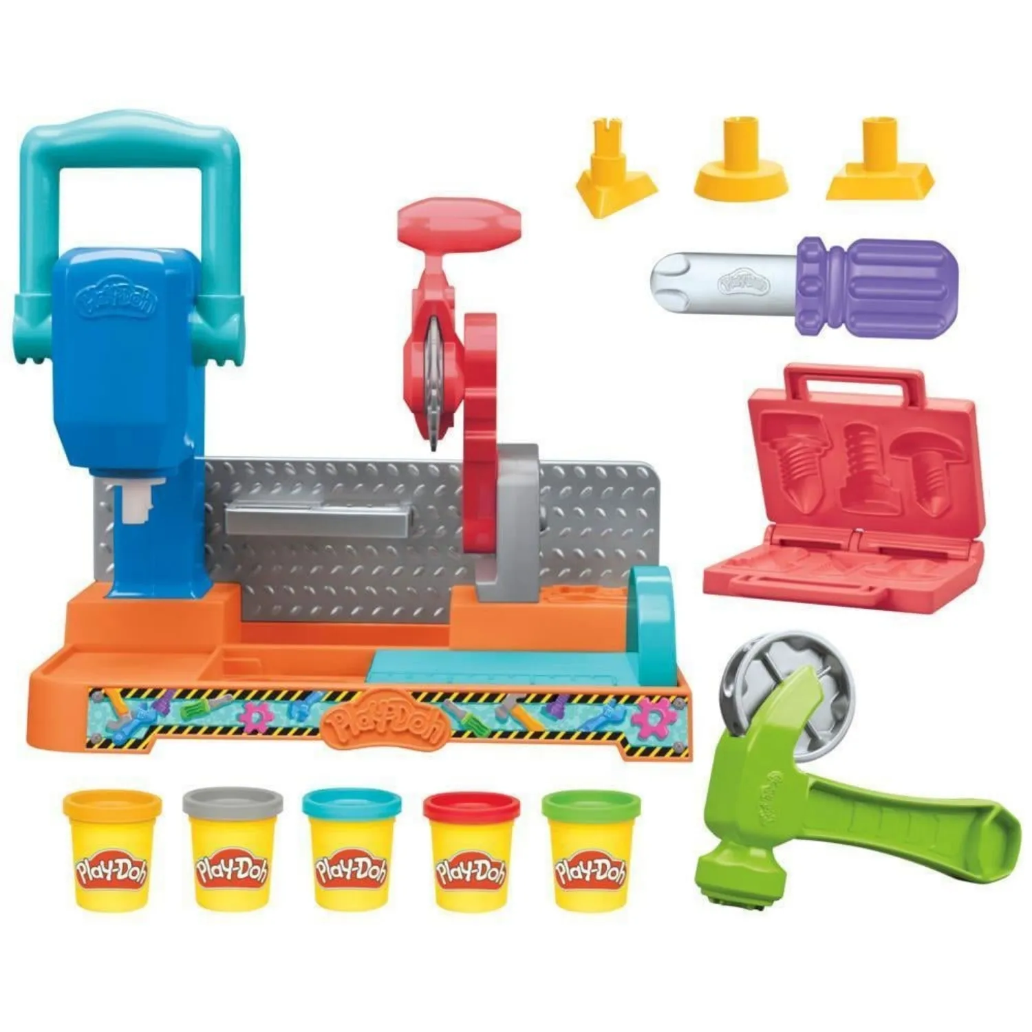 Play Doh Damga ve Testere Aleti Tezgahı 