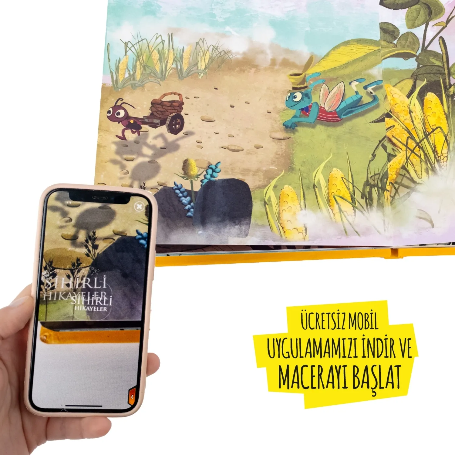 Bee Smart Agustos Böcegi Ve Karınca Çocuk Kitabı