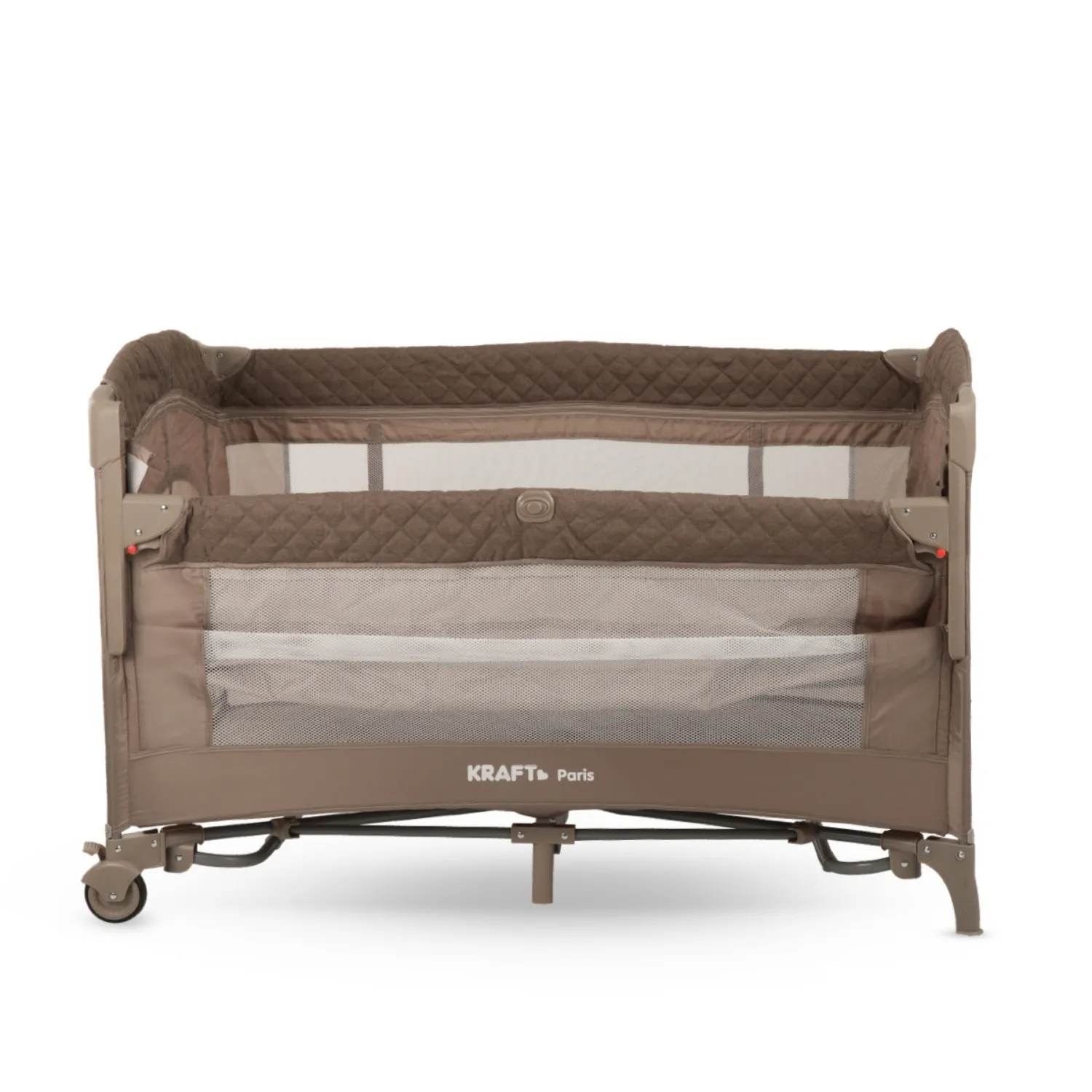 Kraft Paris Anne Yanı Oyun Parkı 70x120 cm Light Grey