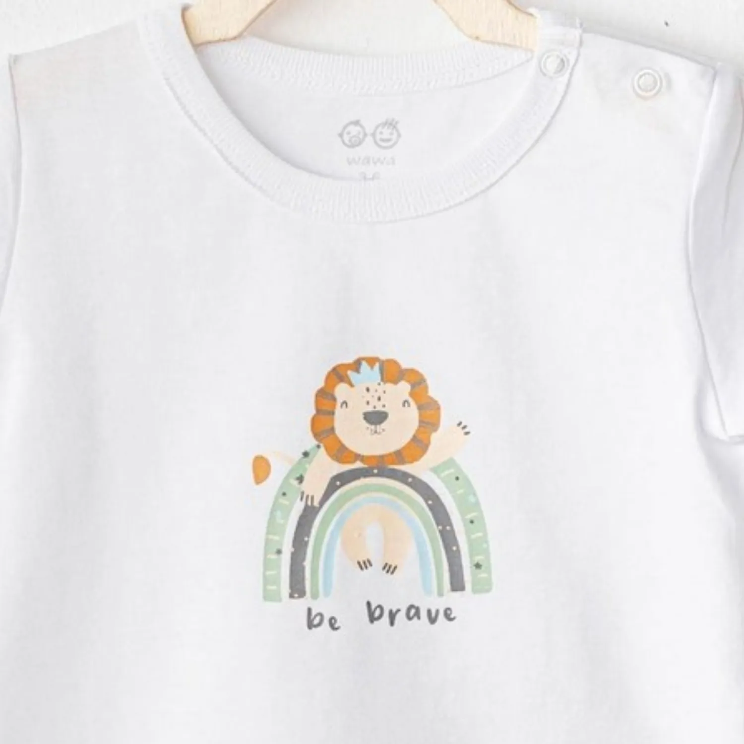 Andy Wawa T-Shirt Casual Beyaz