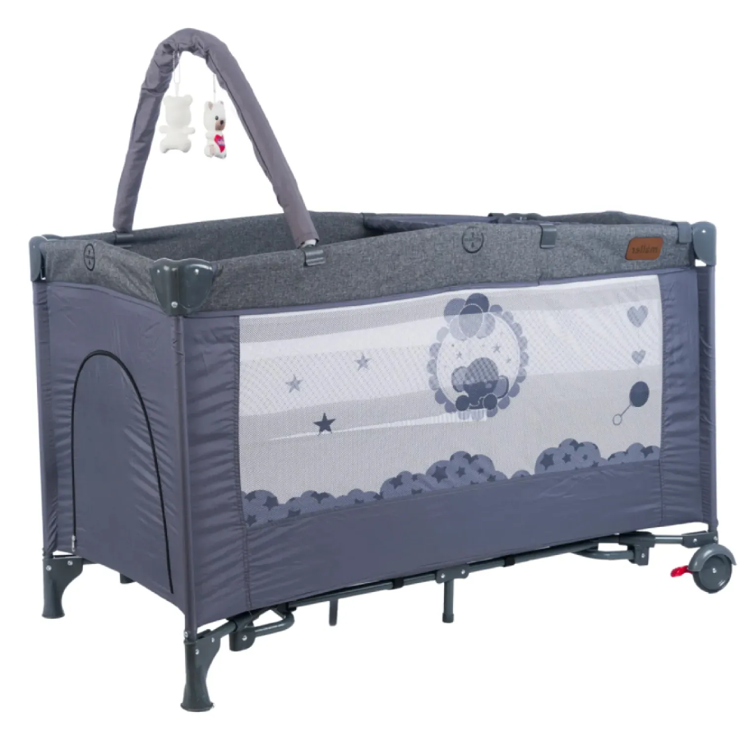 Maller Zlato Oyun Parkı 60x120 cm Füme Gri