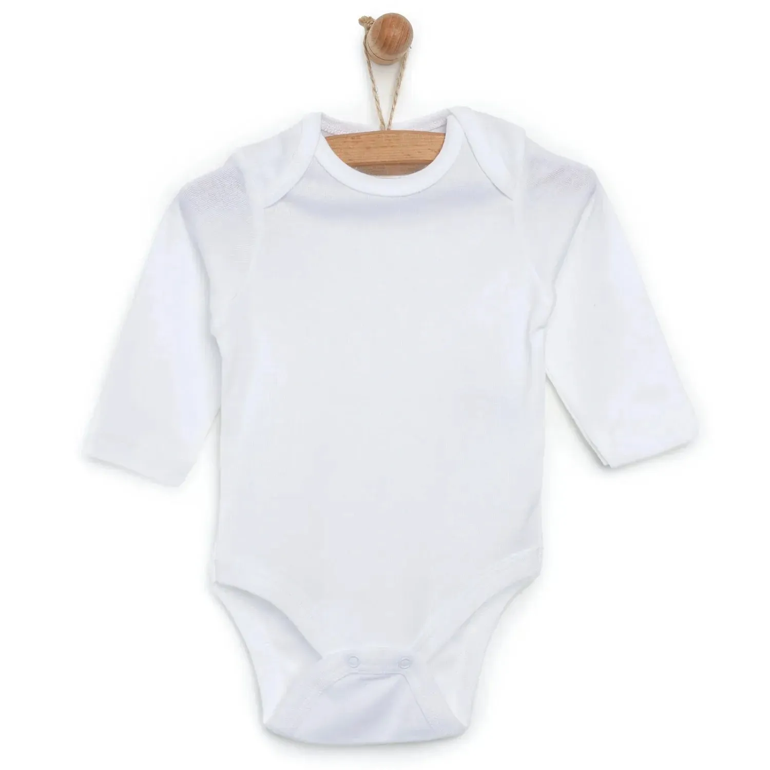 Mixi Baby %100 Pamuklu Çıtçıtlı Uzun Kol Bebek Body 3'lü Set Unisex