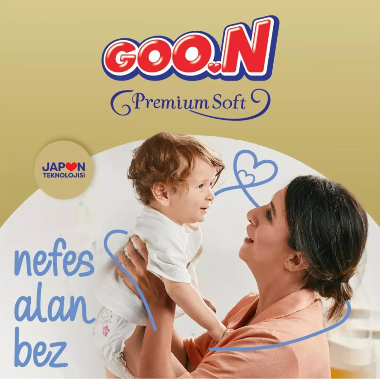Goon Premium Bebek Bezi 3 Beden 7-12 Kg 76lı Fırsat Paket