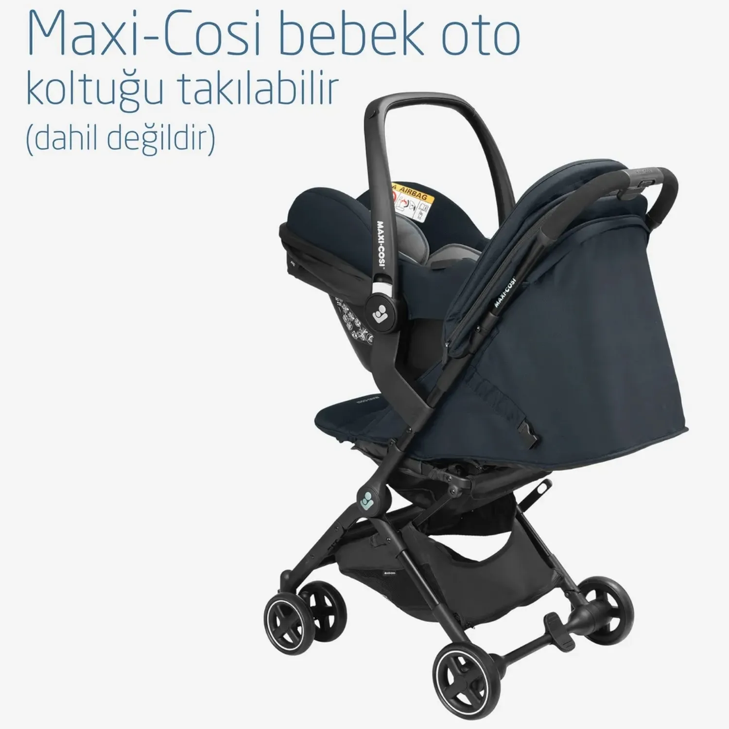 Maxi Cosi Lara2 Cabin Bebek Arabası Essential Graphite