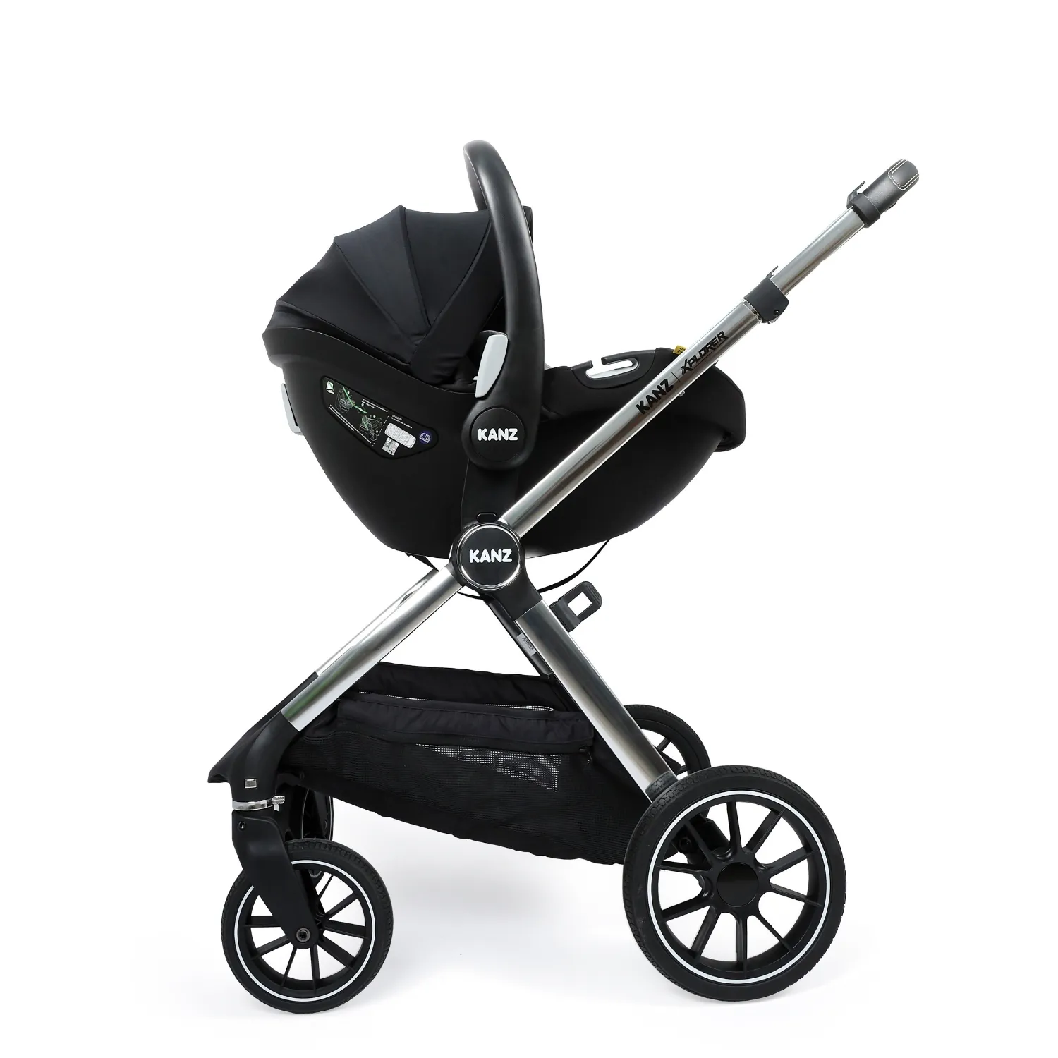 Kanz Explorer Travel Sistem Bebek Arabası Cole Black