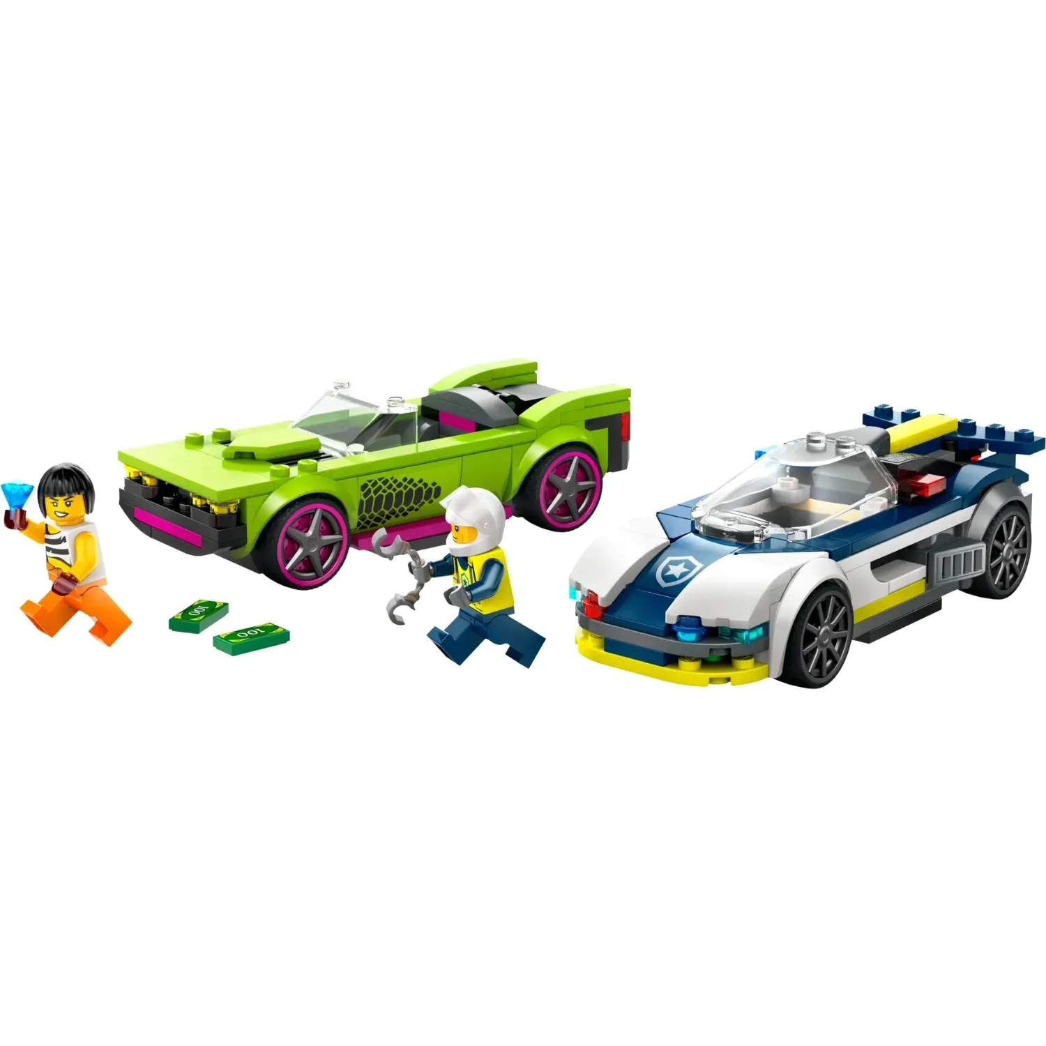 LEGO Police and Muscle Car Chase
