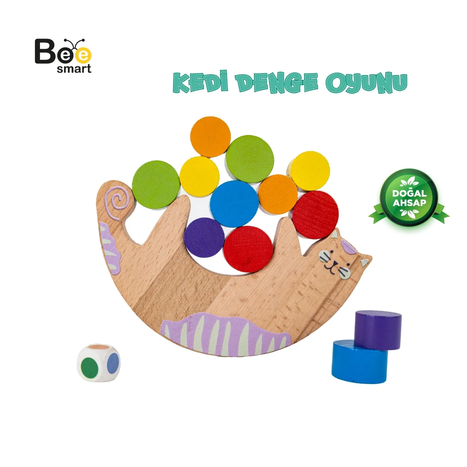 Bee Smart Kedi Denge Oyunu