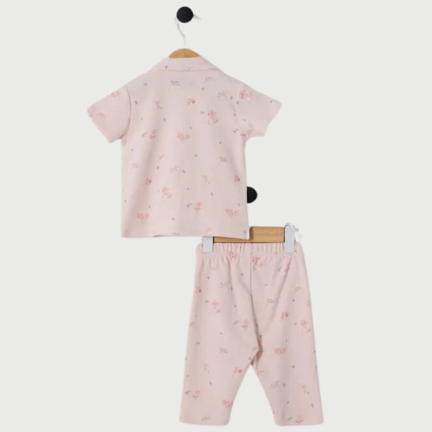 U.S. Polo Pijama Takımı Toz Pembe
