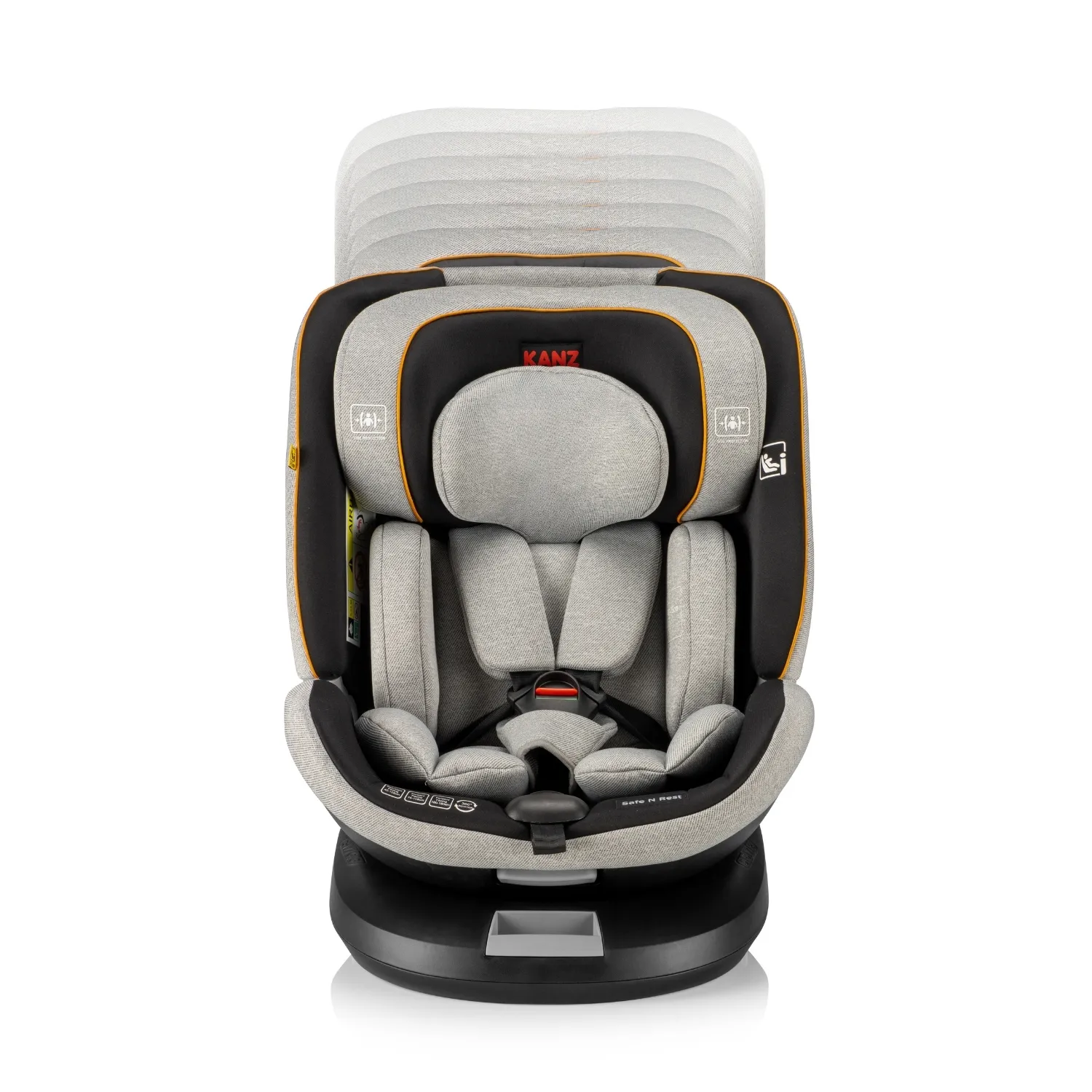 Kanz Safe N Rest Oto Koltuğu 0-36 Kg Siyah
