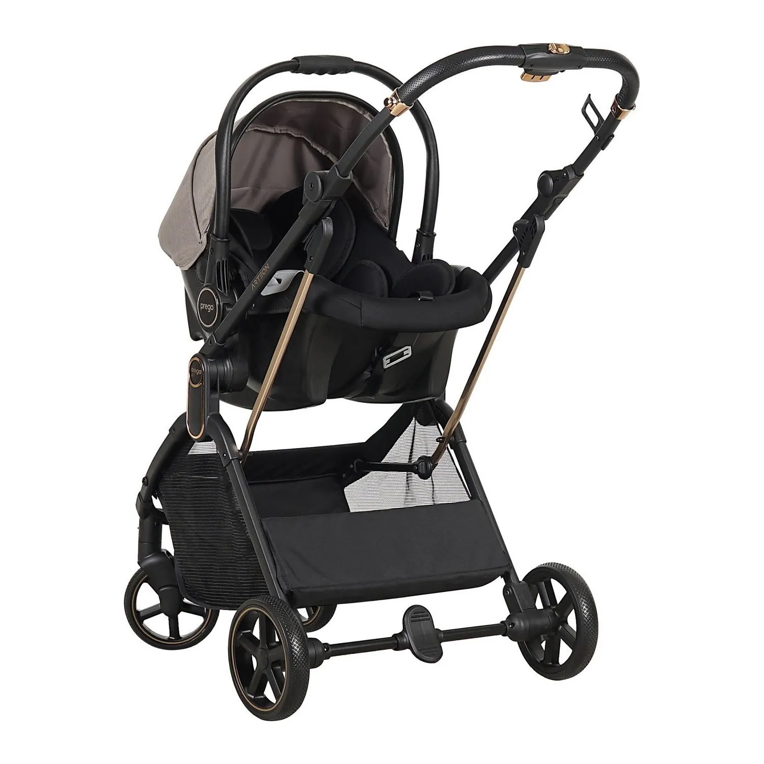 Prego 2244 Arteon Travel Sistem Bebek Arabası Bej