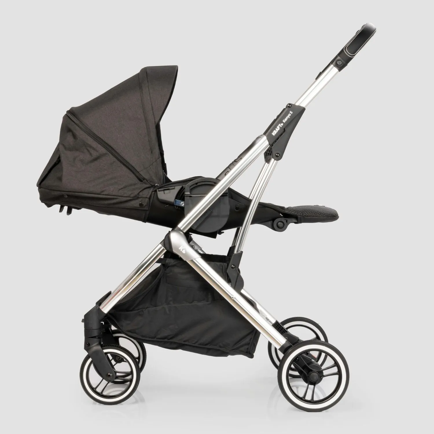 Kraft Kenya S Armor Plus Travel Sistem Bebek Arabası Black