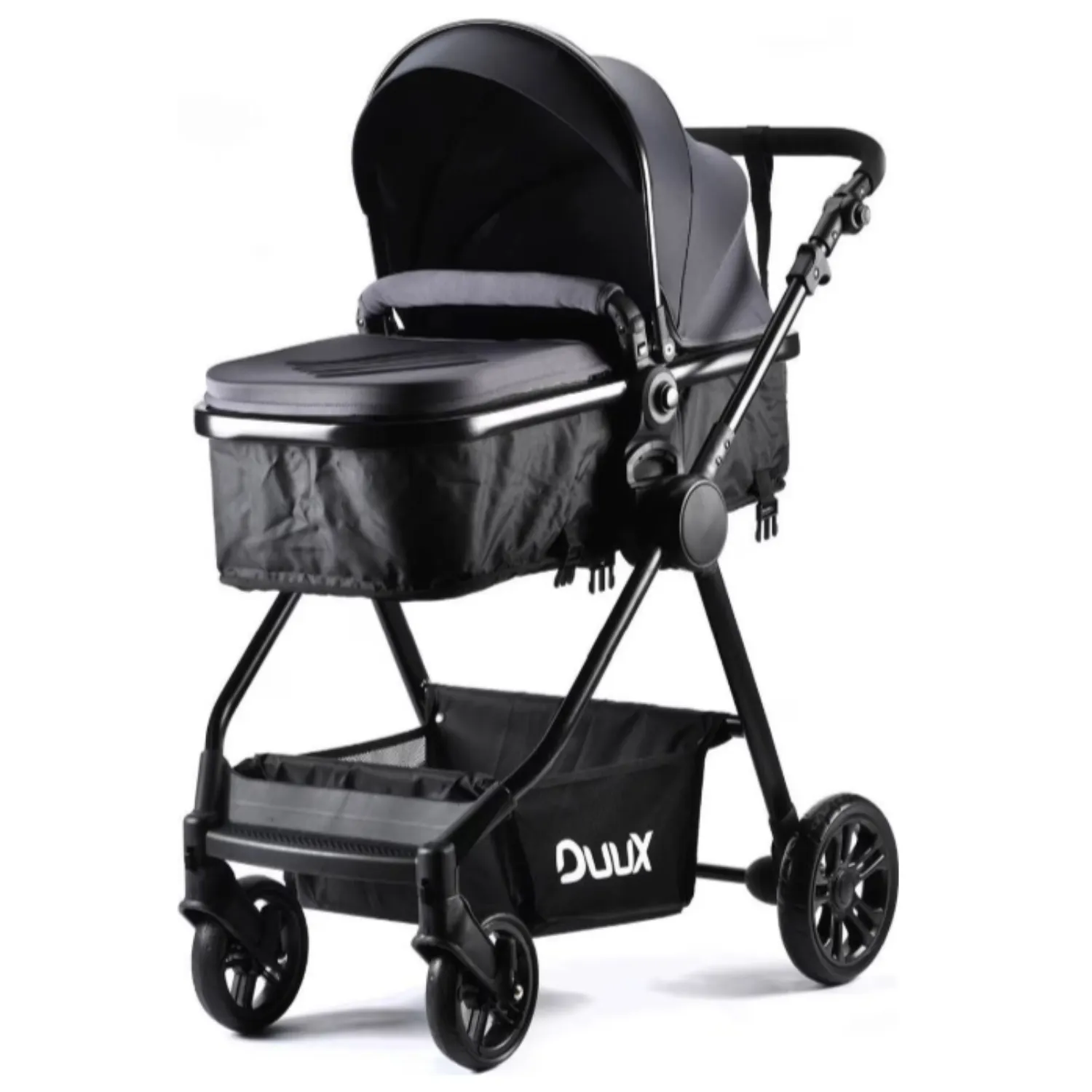 Duux Apex Plus Travel Sistem Bebek Arabası Siyah