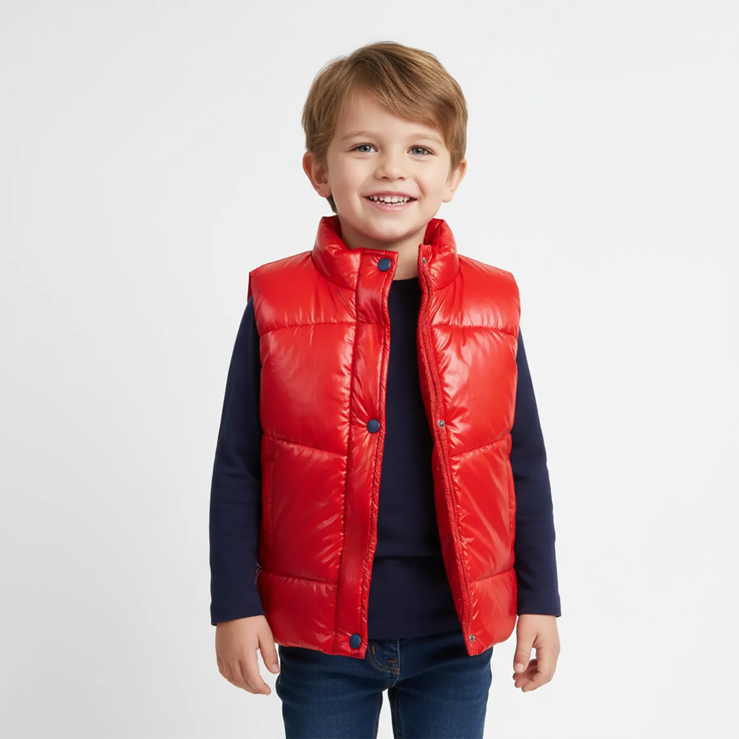 Ella Bonna Şişme Yelek Kırmızı