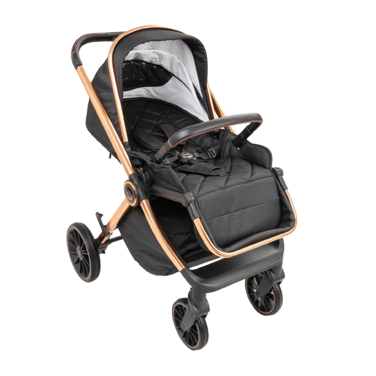 Duux Pro Max 2 Travel Sistem Bebek Arabası Black