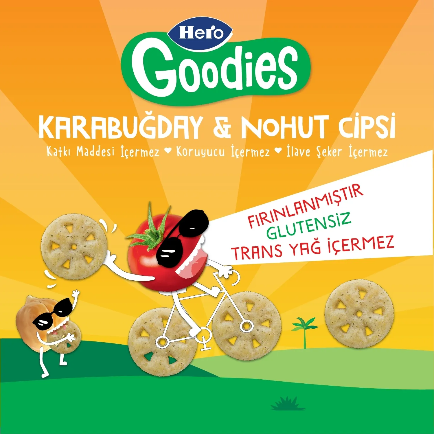 Hero Baby Goodies Pizza Cips 30 gr