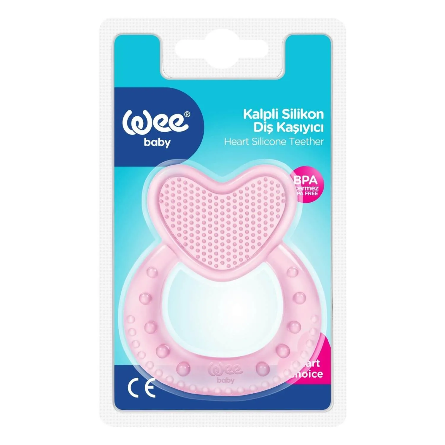 Wee Baby Kalpli Silikon Diş Kaşıyıcı