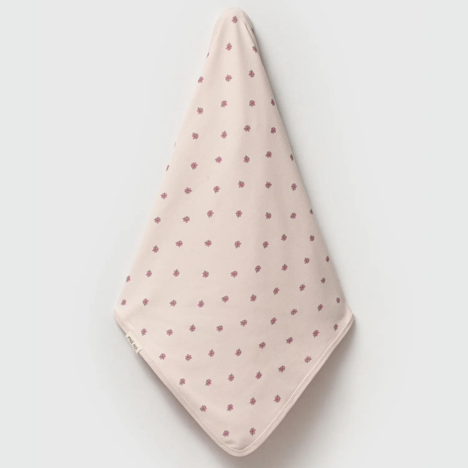 Moi Noi Battaniye Desenli Flowers Mürdüm