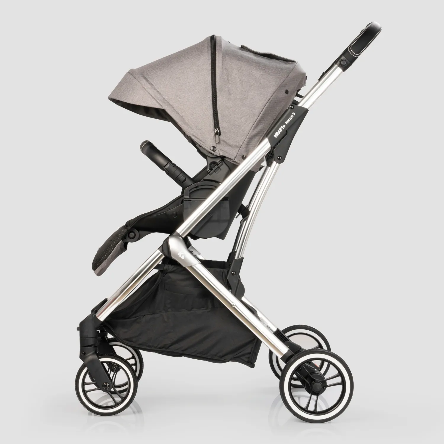 Kraft Kenya S Travel Sistem Bebek Arabası Grey