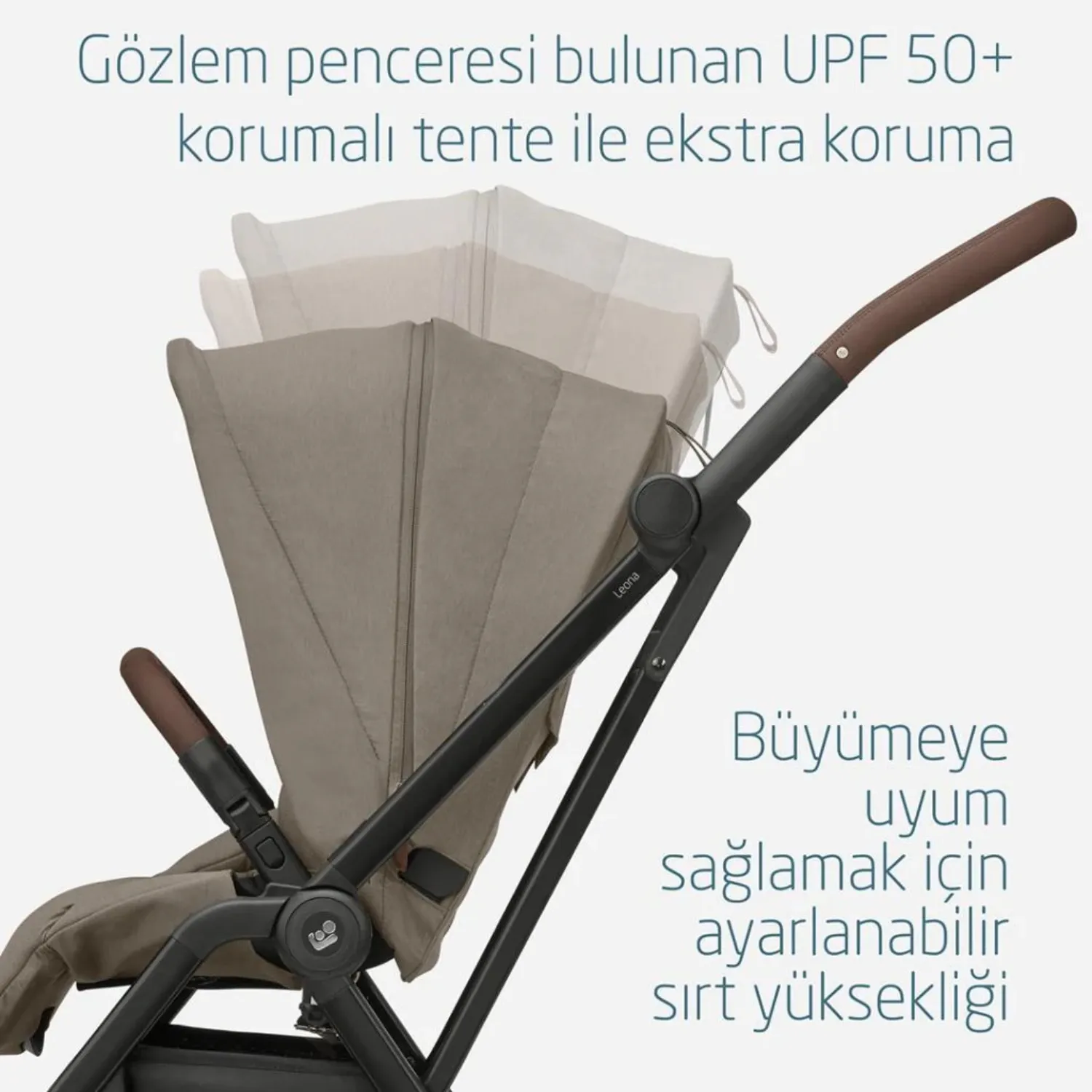 Maxi Cosi Leona2 Çift Yönlü Bebek Arabası Twillic Truffle