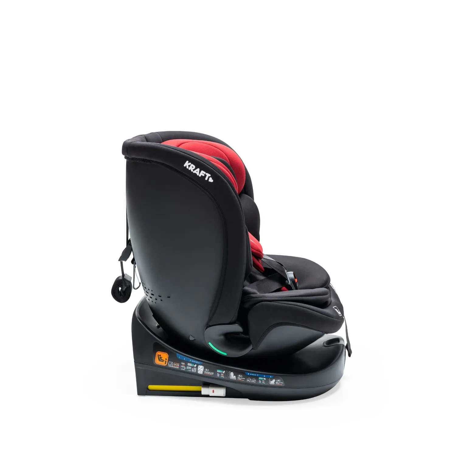 Kraft Spin Signal Plus Oto Koltuğu 0-36 Kg Red