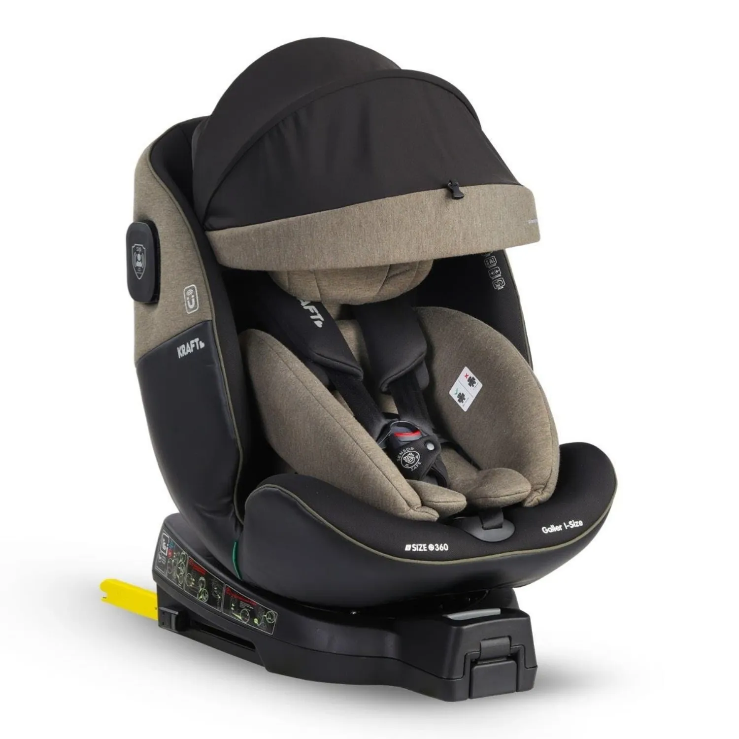 Kraft Galler I-Size Oto Koltuğu 0-36 Kg Yeşil