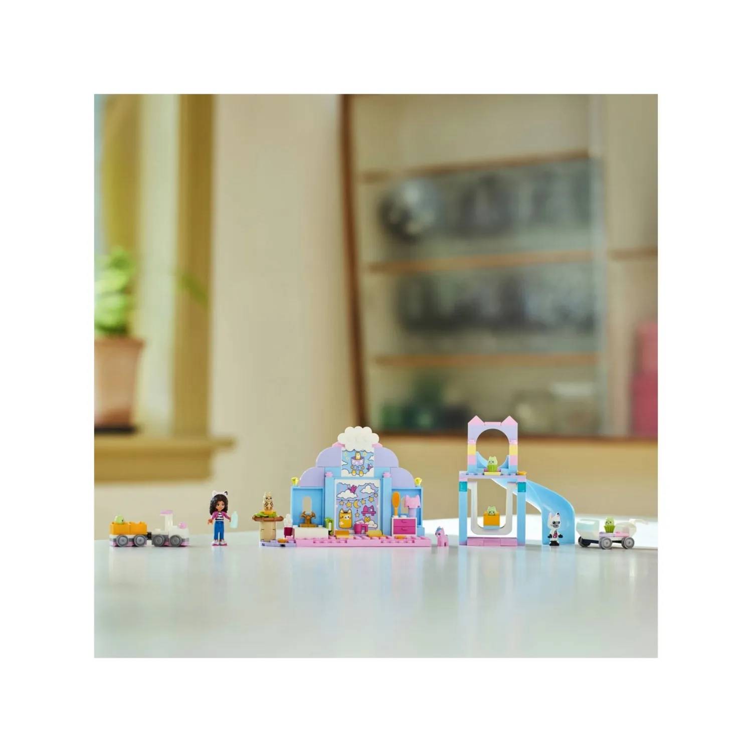 LEGO 4+ Gabby’s Dollhouse Gabby’nin Kedicik Bakım Odası 10796