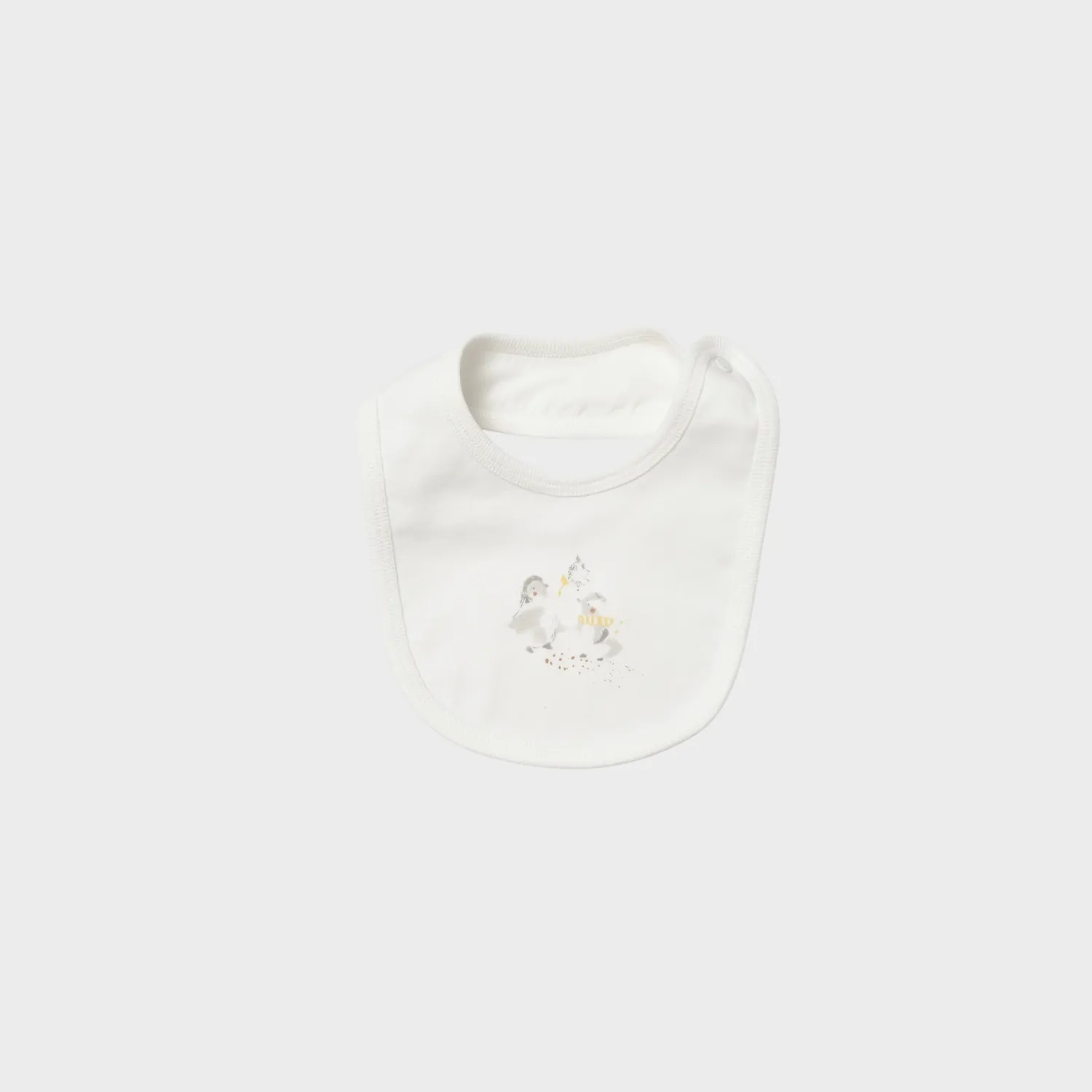 Bibaby Organik Hastane Çıkışı 4lü Tulumlu Penguin Club Ekru - Gri