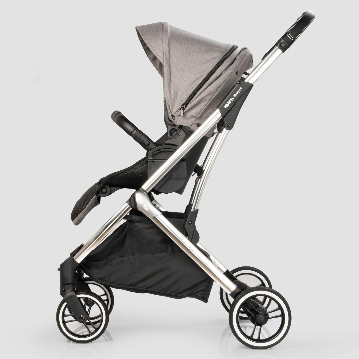 Kraft Kenya S Travel Sistem Bebek Arabası Grey