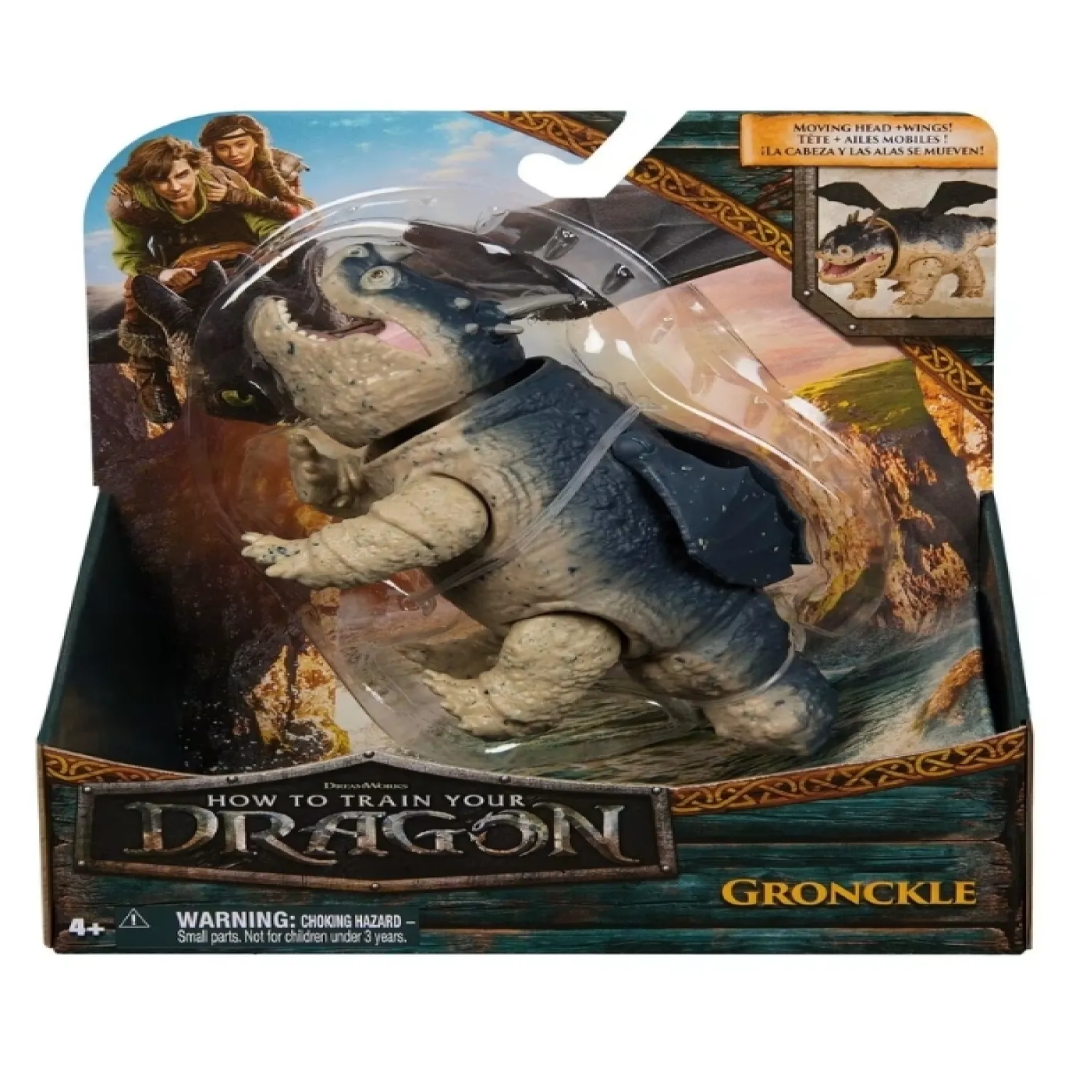 Hareketli Dragons Figür
