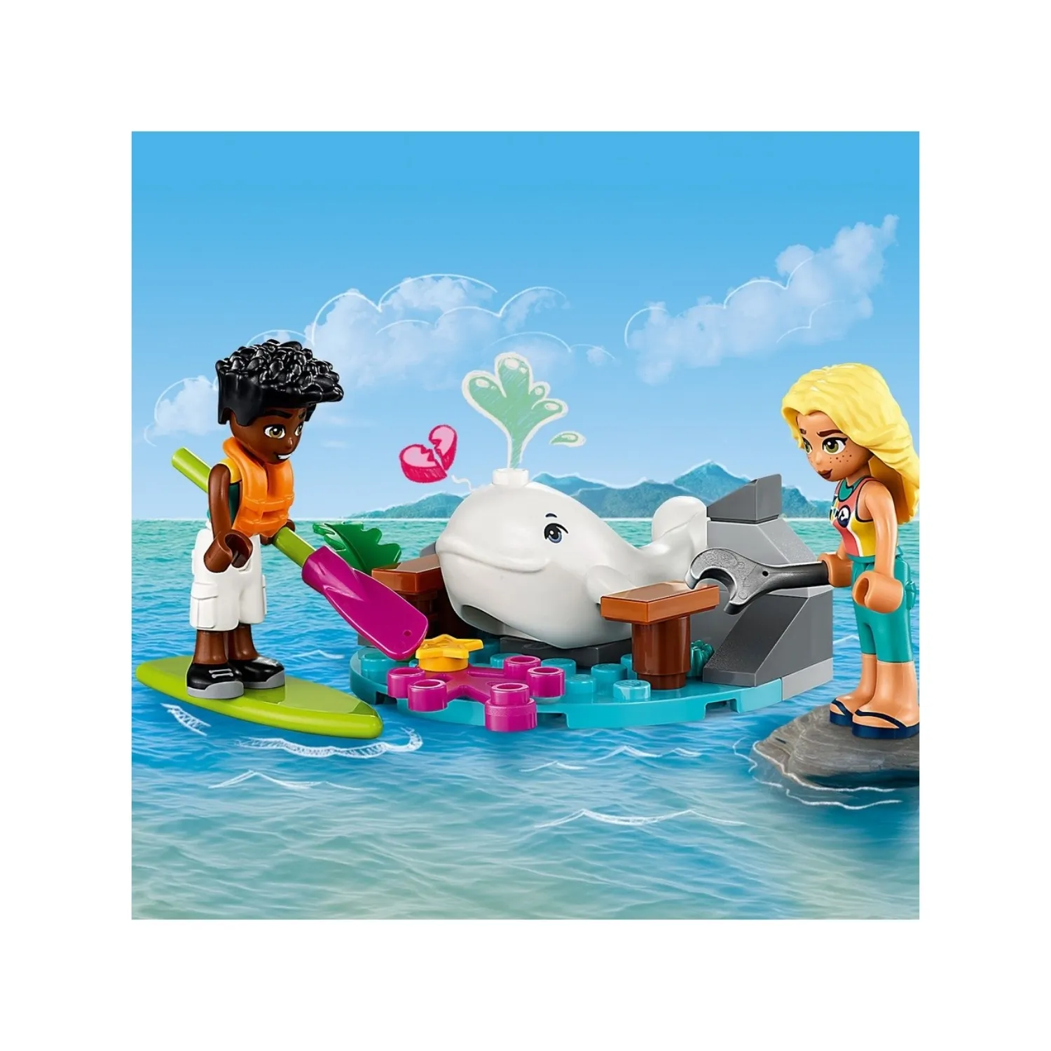 LEGO Friends Deniz Kurtarma Uçağı 41752 