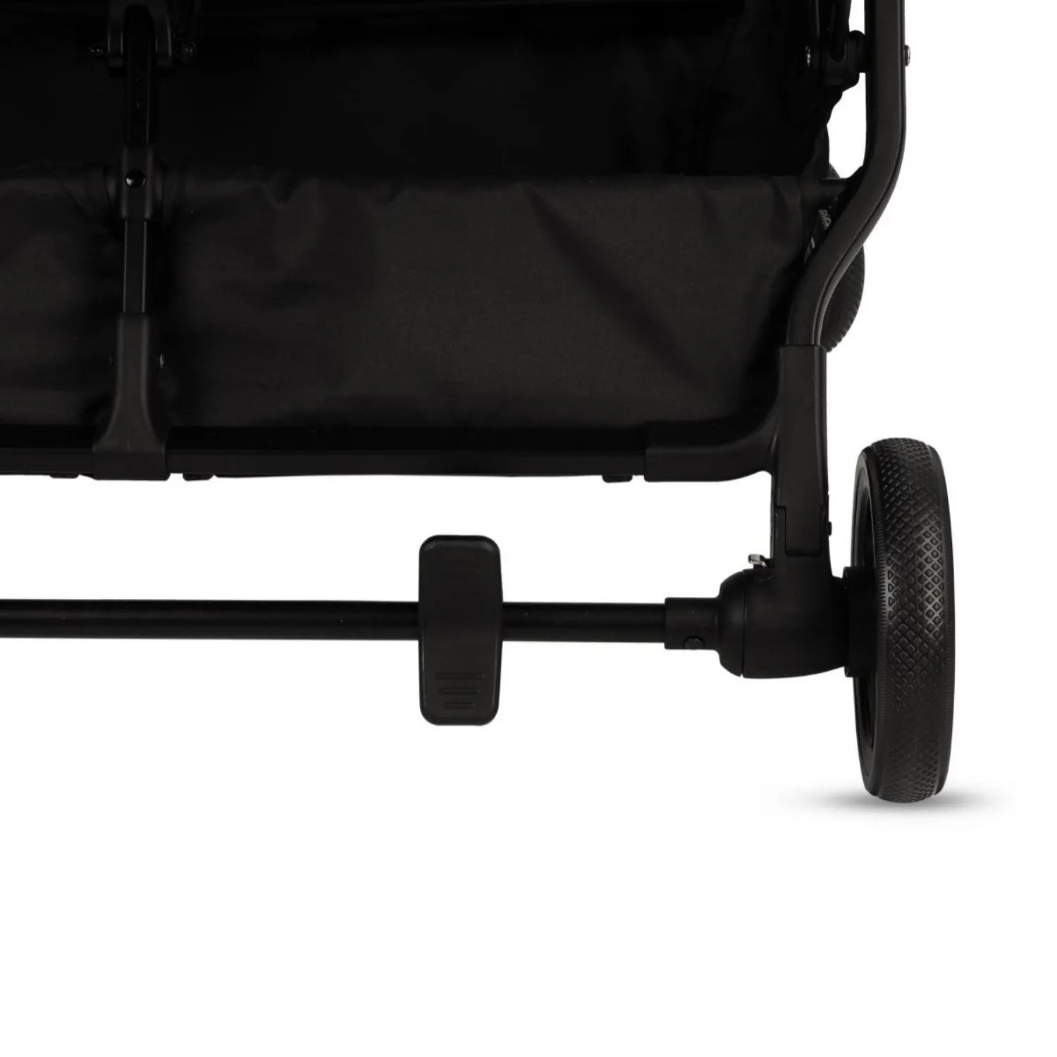 Kraft Duplo İkiz Bebek Arabası Black