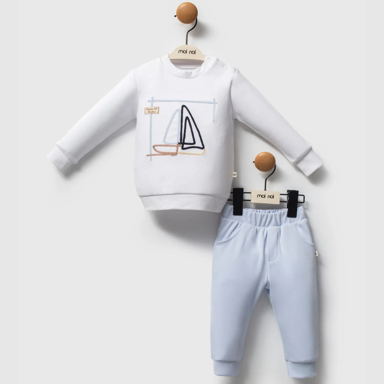 Moi Noi 2li Takım Captain Mavi Moi Noi 2li Takım Captain Mavi