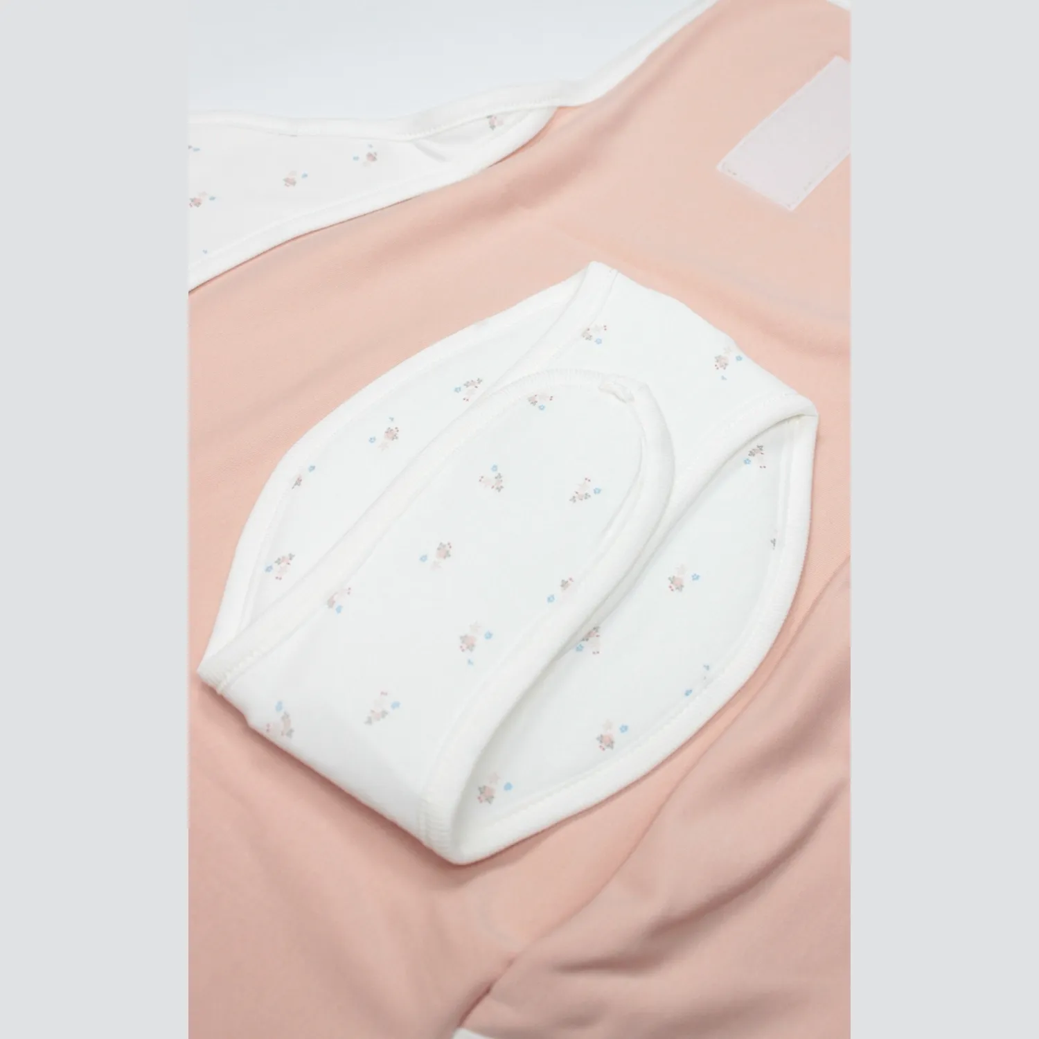 Bistyle Bel Destekli Kundak Grow In Love Pembe - Ekru