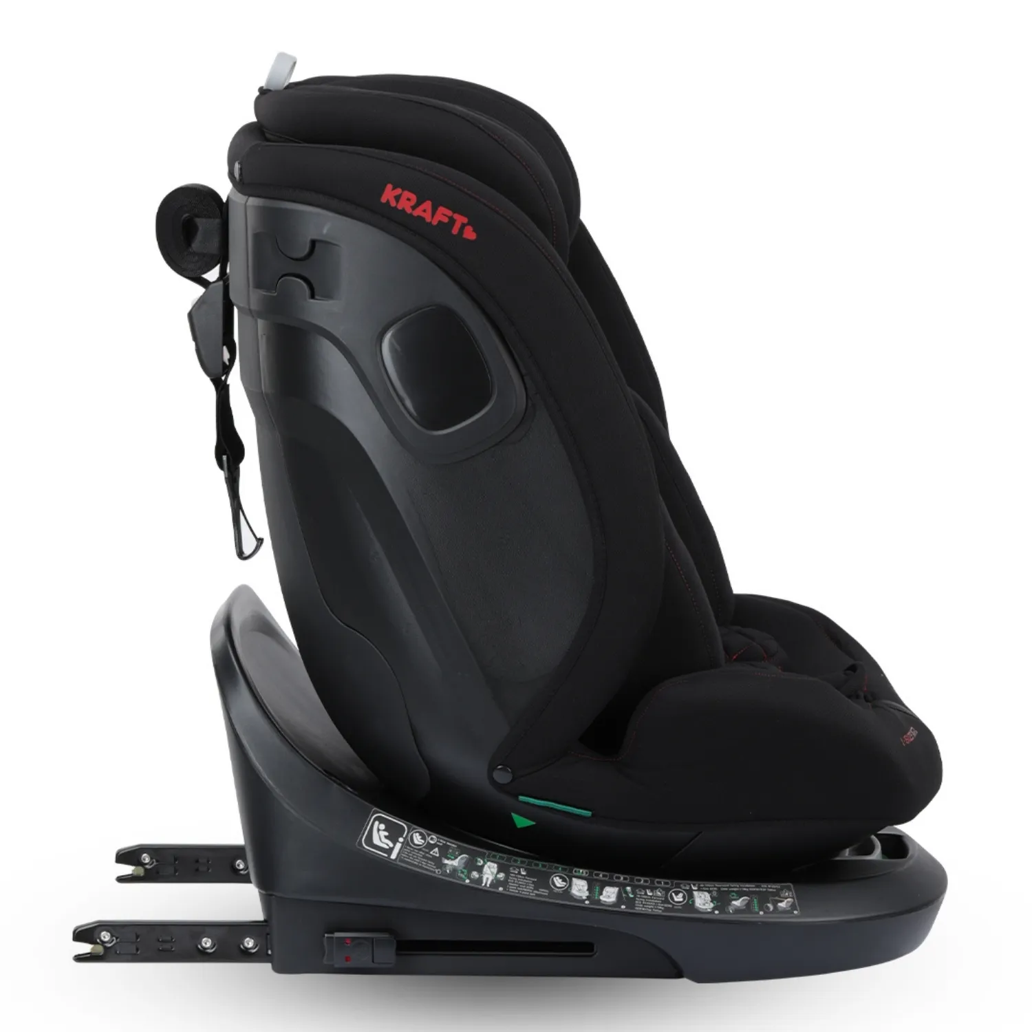 Kraft Move I-Size Oto Koltuğu 0-36 Kg Black Red