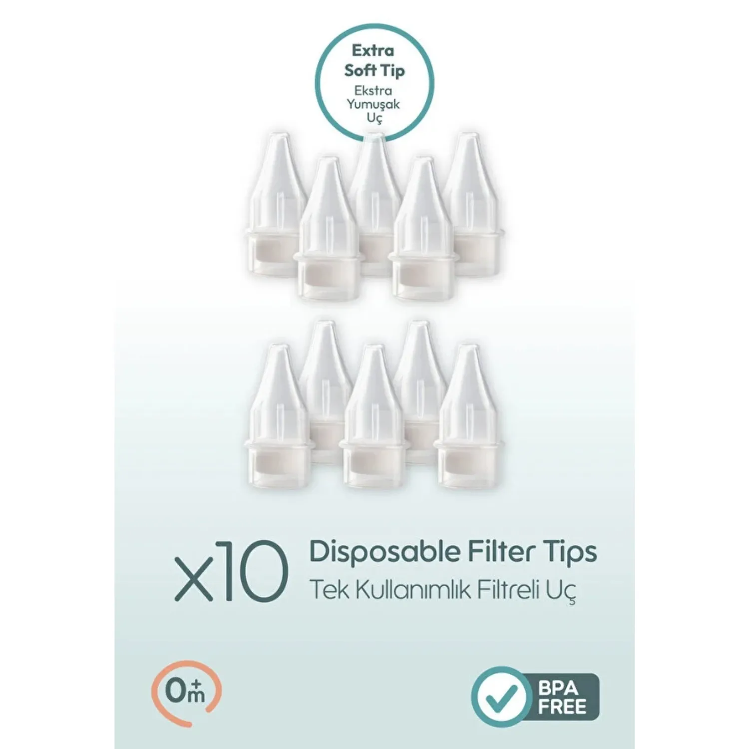 Bemy Baby Nazal Burun Aspiratörü Yedek Filtre (10'lu)