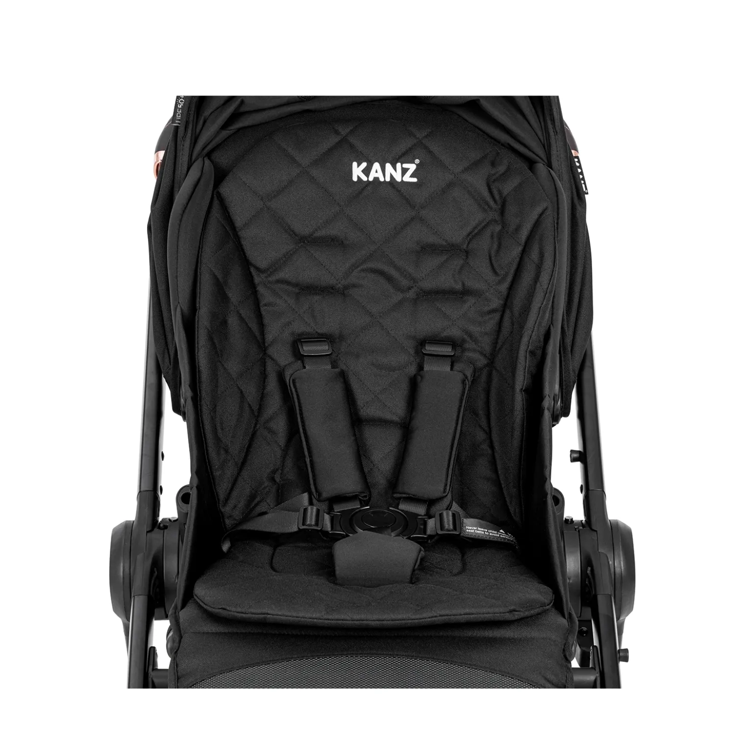 Kanz X-Go Ultimate Travel Sistem Bebek Arabası Rose Gold Siyah