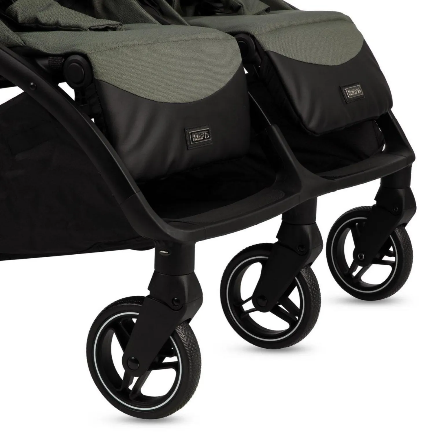 Kraft Duplo İkiz Bebek Arabası Green
