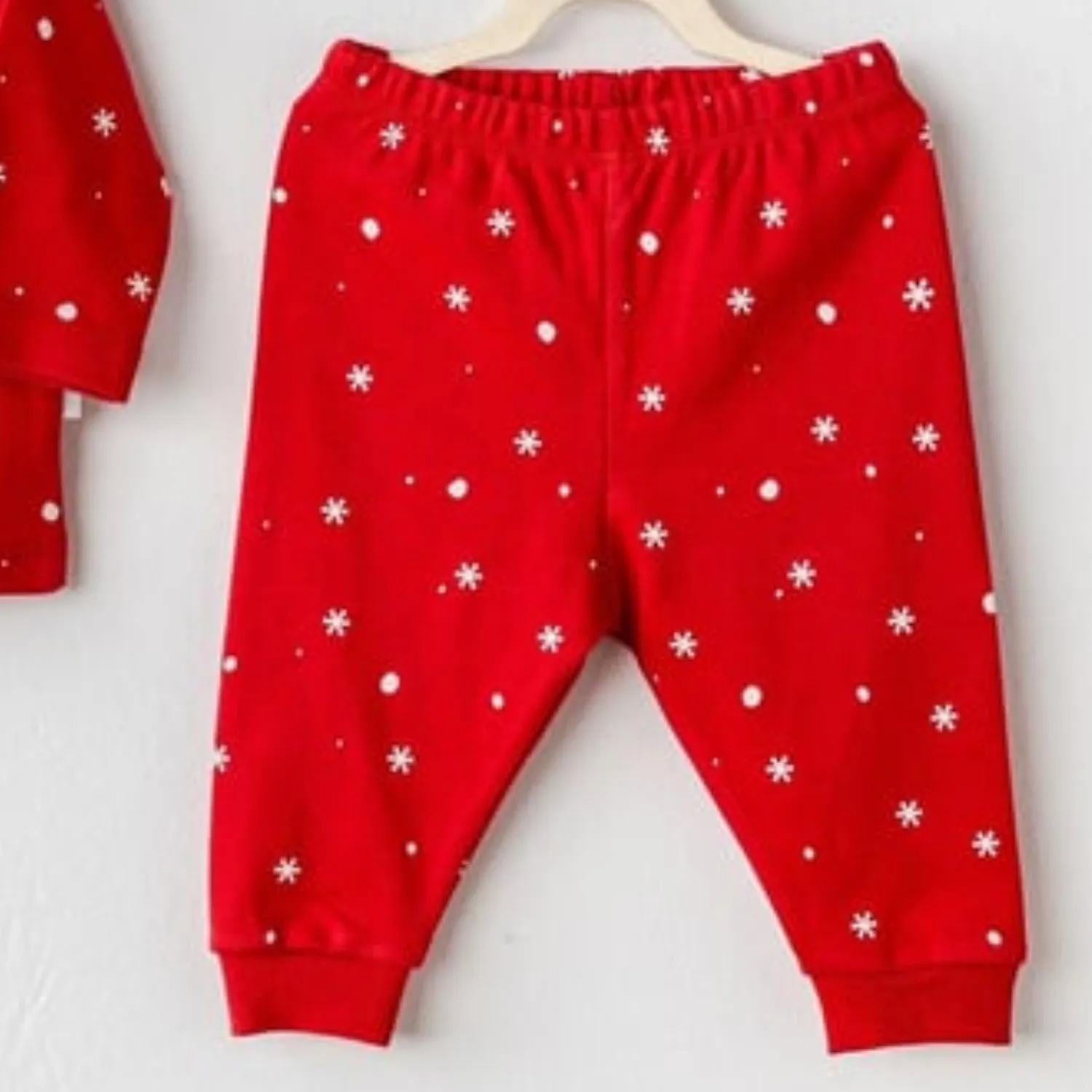 Andy Wawa Pijama Takımı Happy Newyear Kırmızı