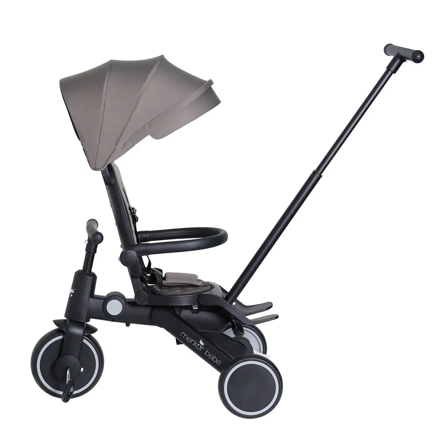 Merkür Bebe 9in1 Hawk Üç Tekerlekli Bebek ve Çocuk Bisikleti Yeşil