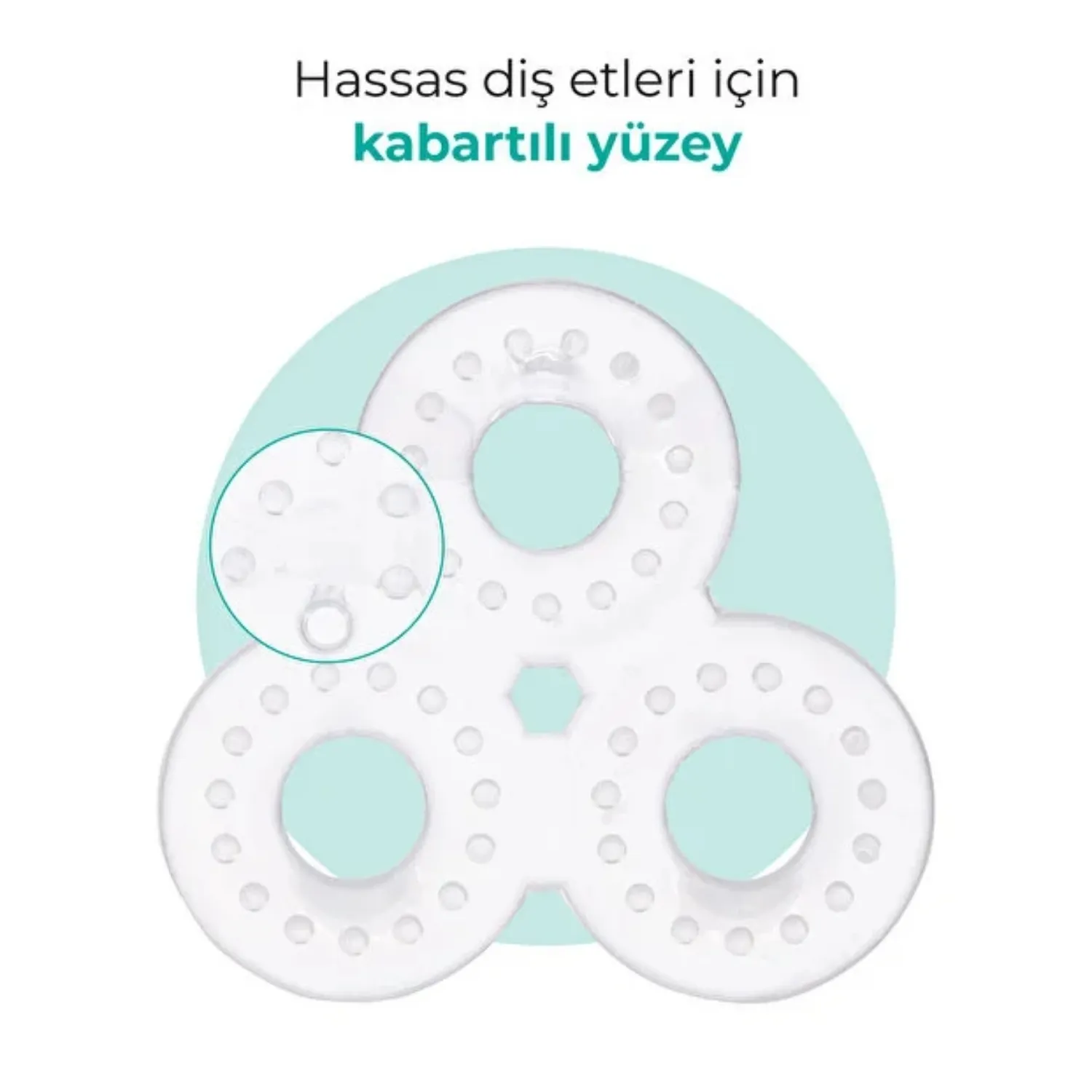 Mamajoo Silikon Diş Kaşıyıcı Halka