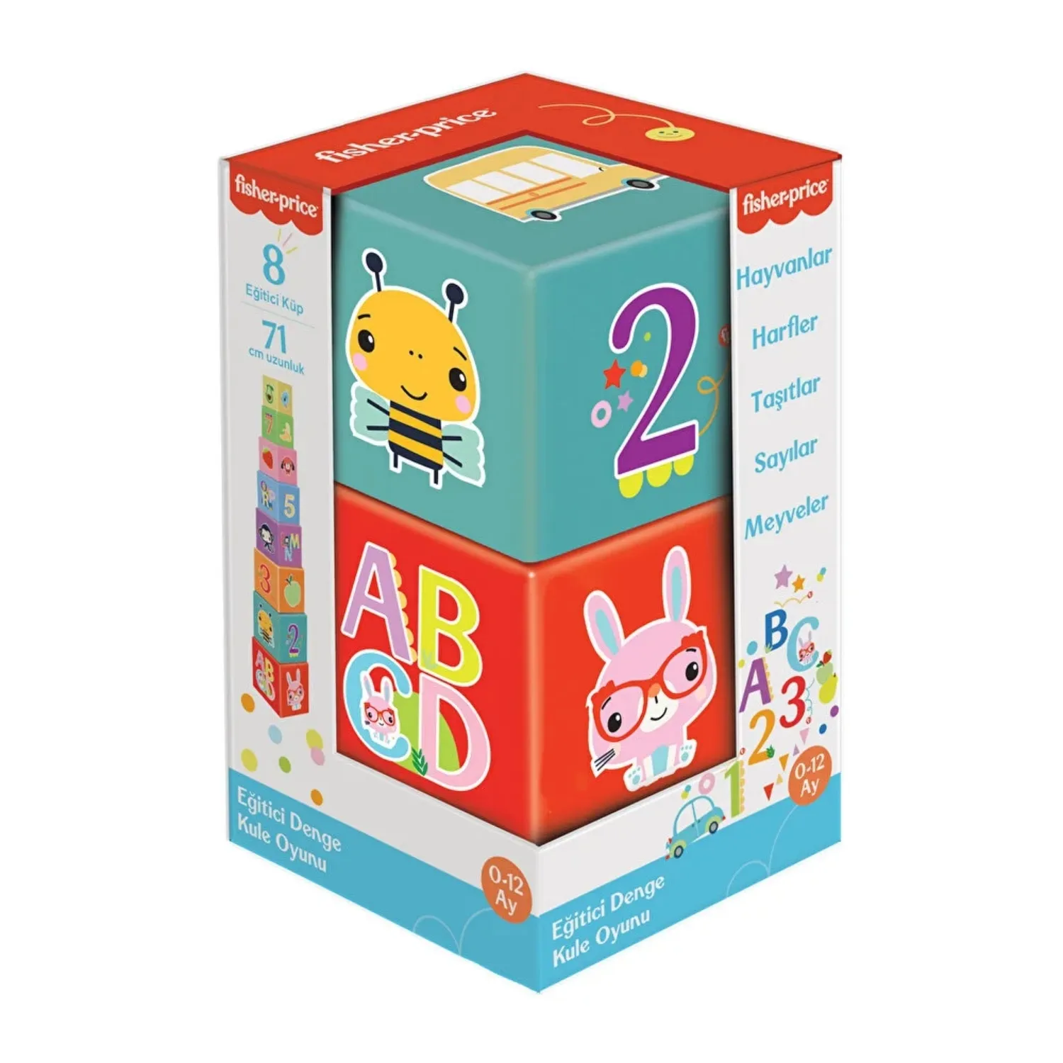 Fisher Price Eğitici Denge Kulesi